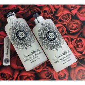 2 Vivian Gray White Tea Magnolia Cream Soap 13.5oz Made in Germany Mois…